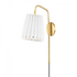 Mitzi Demi 1 Light Portable Wall Sconce Model: HL476101-AGB
