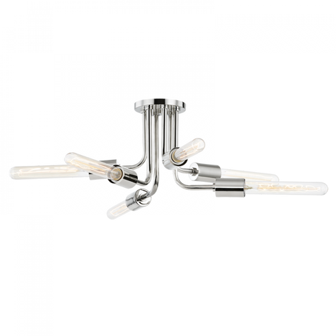 Mitzi Donny 6 Light Semi Flush Model: H510606-AGB