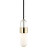 Mitzi Emilia 1 Light Pendant Model: H126701-PB