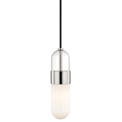 Mitzi Emilia 1 Light Pendant Model: H126701-PB