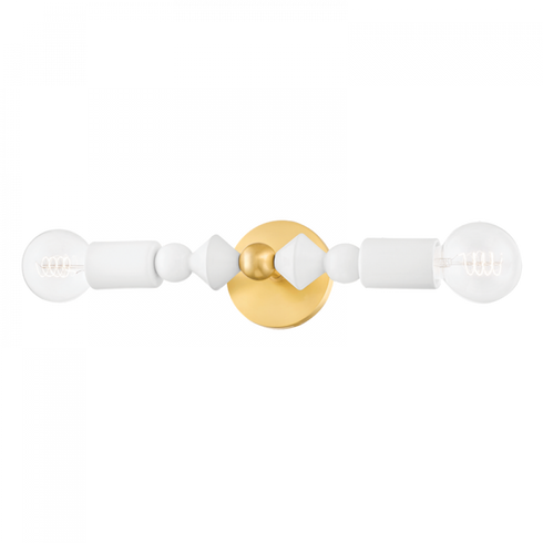 Mitzi Flora 2 Light Wall Sconce Model: H471102-AGB