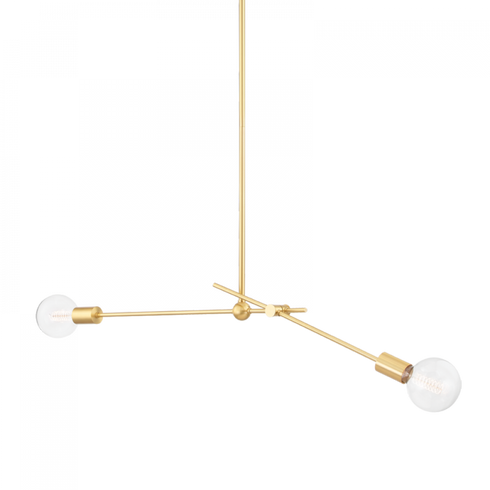 Mitzi Gale 2 Light Pendant Model: H483702-PN