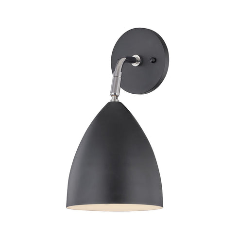 Mitzi Gia 1 Light Wall Sconce Model: H308101-AGB/WH