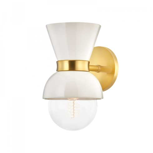 Mitzi Gillian 1 Light Wall Sconce Model: H469101-AGB/CCR