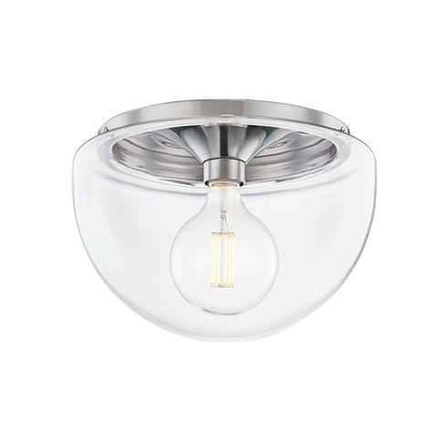 Mitzi Grace 1 Light Large Flush Mount Model: H284501L-PN