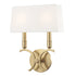 Mitzi Gwen 2 Light Small Wall Sconce Model: H212102S-AGB