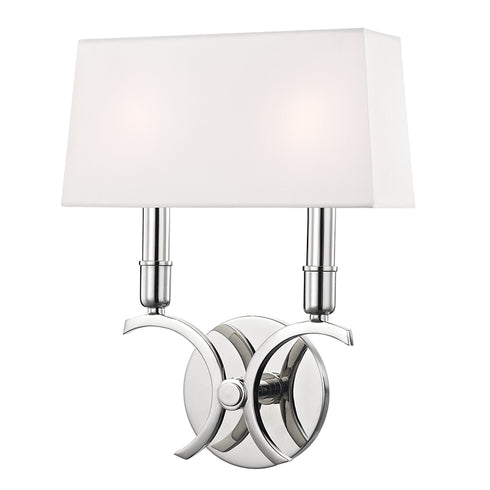 Mitzi Gwen 2 Light Small Wall Sconce Model: H212102S-AGB