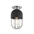 Mitzi Haley 1 Light Flush Mount Model: H145601-AGB/BK