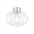 Mitzi Harlow 1 Light Flush Mount Model: H403501-PN
