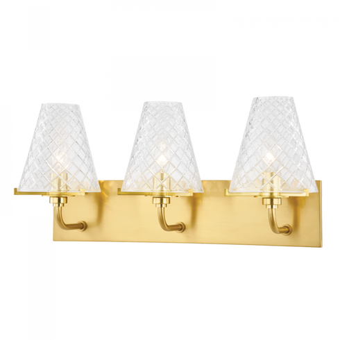 Mitzi Irene 3 Light Bath Bracket Model: H495303-SBK