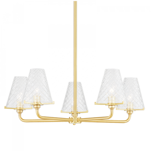 Mitzi Irene 5 Light Chandelier Model: H495805-AGB