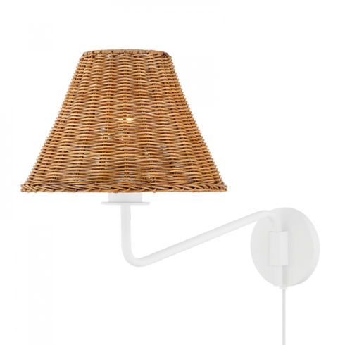 Mitzi Issa 1 Light Portable Wall Sconce Model: HL704201-AGB