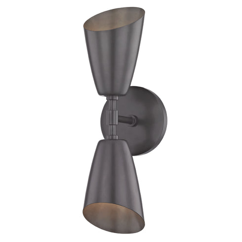 Mitzi Kai 2 Light Wall Sconce Model: H115102-AGB