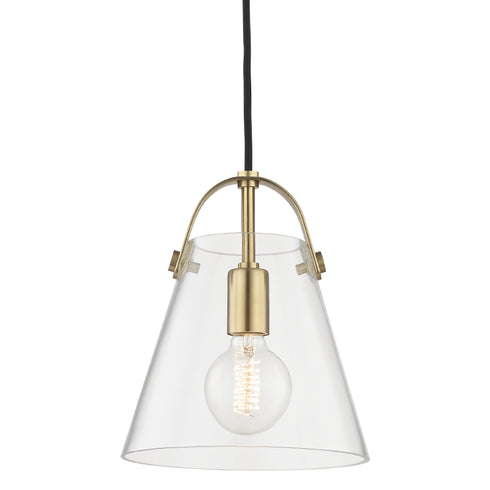 Mitzi Karin 1 Light Small Pendant Model: H162701S-AGB