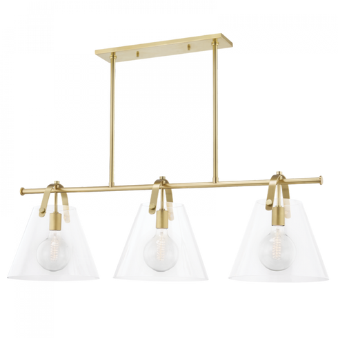 Mitzi Karin 3 Light Linear Model: H162903-PN