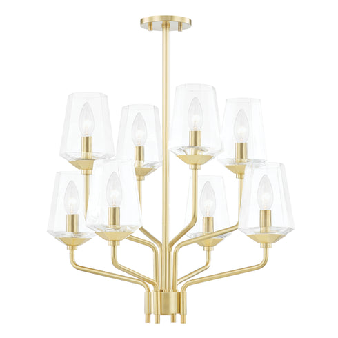 Mitzi Kayla 8 Light Chandelier Model: H420808-AGB