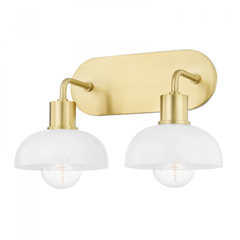 Mitzi Kyla 2 Light Bath Bracket Model: H107302-AGB