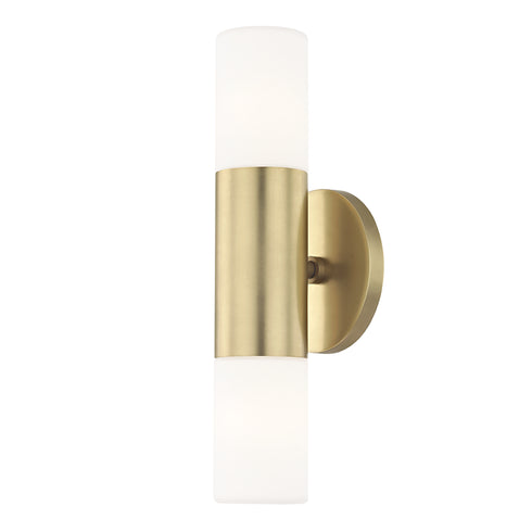 Mitzi Lola 2 Light Wall Sconce Model: H196102-AGB