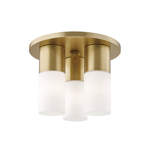 Mitzi Lola 3 Light Flush Mount Model: H196503-AGB
