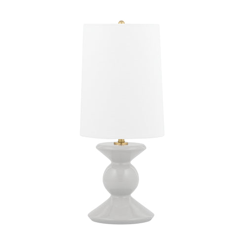 Mitzi Lonnie 1 Light Table Lamp Model: HL451201-GRY