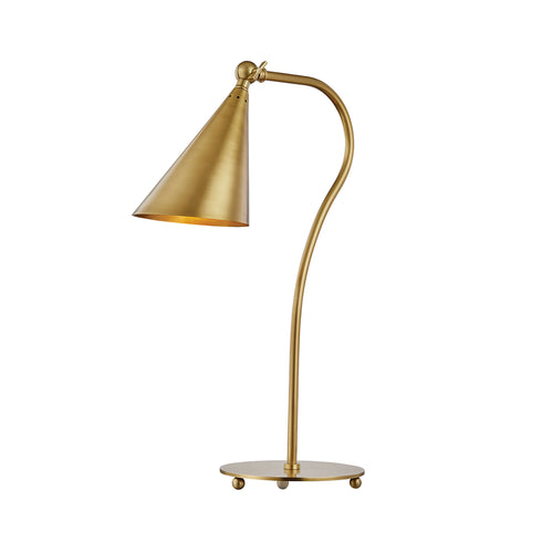 Mitzi Lupe 1 Light Table Lamp Model: HL285201-AGB