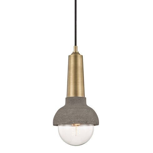 Mitzi Macy 1 Light Pendant Model: H304701-AGB