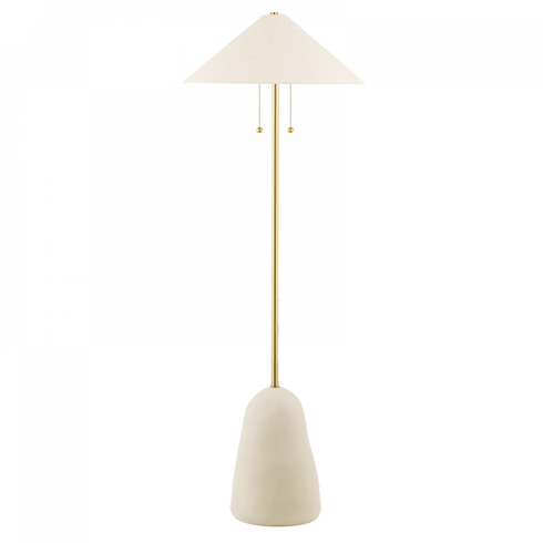 Mitzi Maia 2 Light Floor Lamp Model: HL692401-AGB/CBG