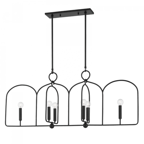 Mitzi Mallory 6 Light Linear Model: H512906-AI