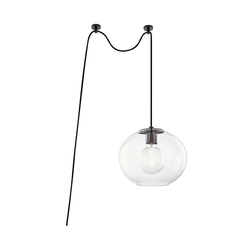 Mitzi Margot 1 Light Large Swag Pendant Model: HL270701L-AGB