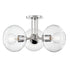 Mitzi Margot 3 Light Semi Flush Model: H270603-OB