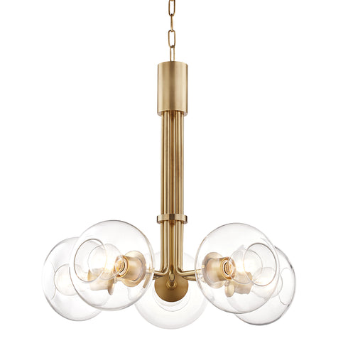 Mitzi Margot 5 Light Chandelier Model: H270805-AGB