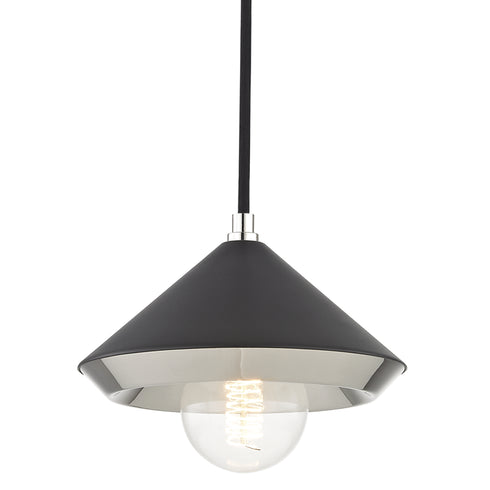 Mitzi Marnie 1 Light Small Pendant Model: H139701S-AGB/BK