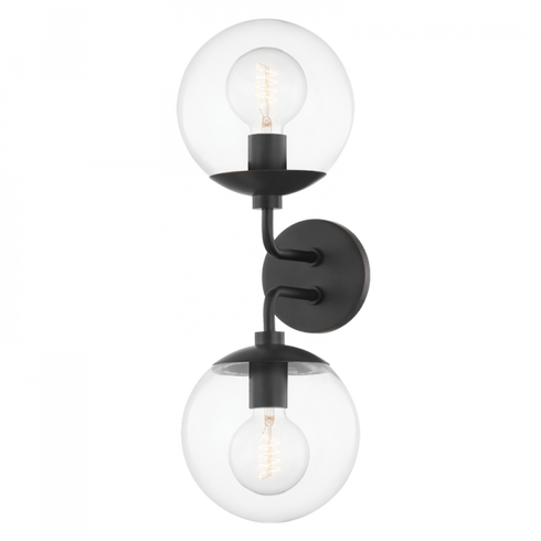 Mitzi Meadow 2 Light Wall Sconce Model: H503102-PN