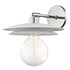 Mitzi Milla 1 Light Large Wall Sconce Model: H175101L-AGB/WH