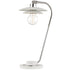 Mitzi Milla 1 Light Table Lamp With A Concrete Base Model: HL175201-AGB/WH