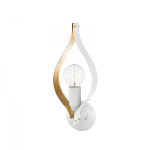 Mitzi Nala 1 Light Wall Sconce Model: H658101-SWH/GL