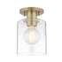 Mitzi Neko 1 Light Semi Flush Model: H108601-AGB