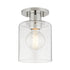 Mitzi Neko 1 Light Semi Flush Model: H108601-AGB