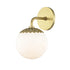 Mitzi Paige 1 Light Bath Bracket Model: H193301-AGB