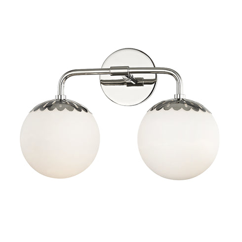 Mitzi Paige 2 Light Bath Bracket Model: H193302-OB