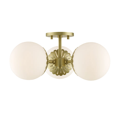 Mitzi Paige 3 Light Semi Flush Model: H193603-AGB