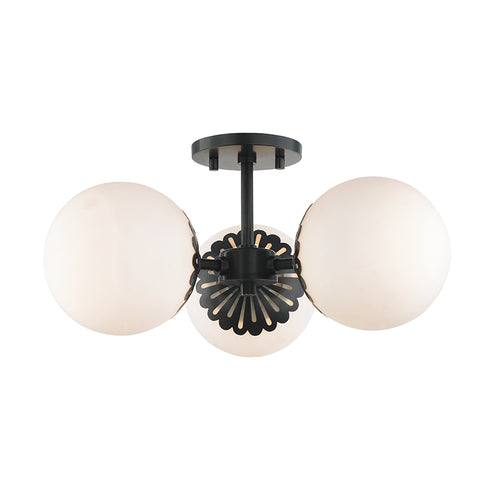 Mitzi Paige 3 Light Semi Flush Model: H193603-AGB