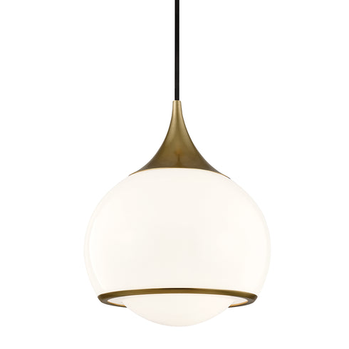 Mitzi Reese 1 Light Medium Pendant Model: H281701M-AGB