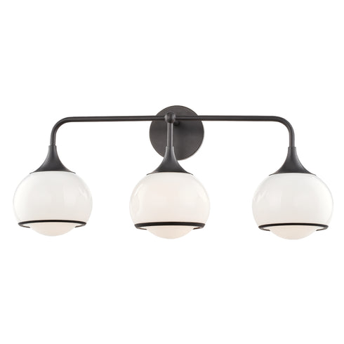 Mitzi Reese 3 Light Wall Sconce Model: H281303-AGB