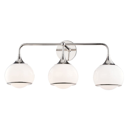 Mitzi Reese 3 Light Wall Sconce Model: H281303-AGB