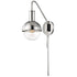 Mitzi Riley 1 Light Wall Sconce With Plug Model: HL111101-AGB