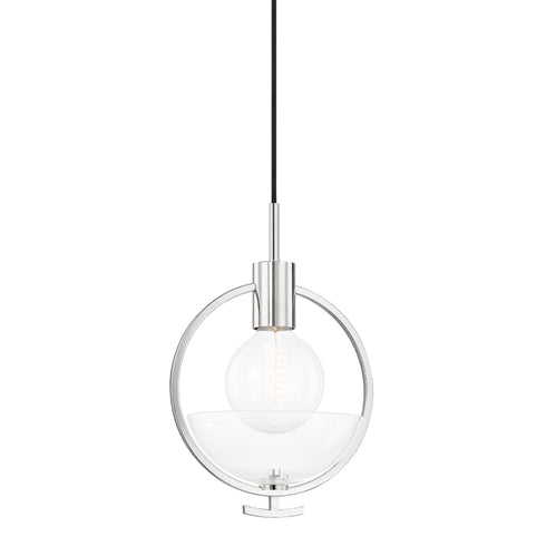 Mitzi Ringo 1 Light Pendant Model: H387701-AGB