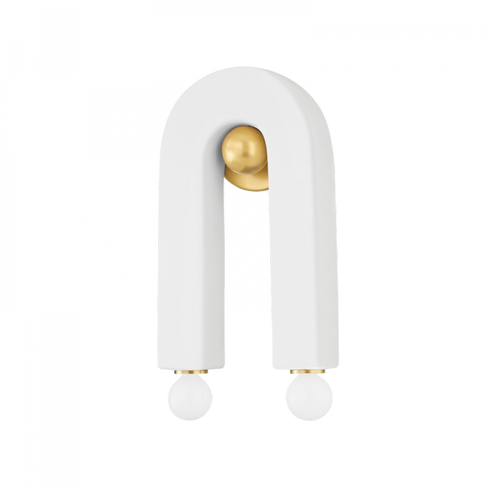 Mitzi Roshani 2 Light Wall Sconce Model: H685102-AGB/CMW