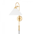 Mitzi Sang 1 Light Portable Wall Sconce Model: HL682201-AGB