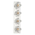 Mitzi Shea 4 Light Bath Bracket Model: H410304-AGB